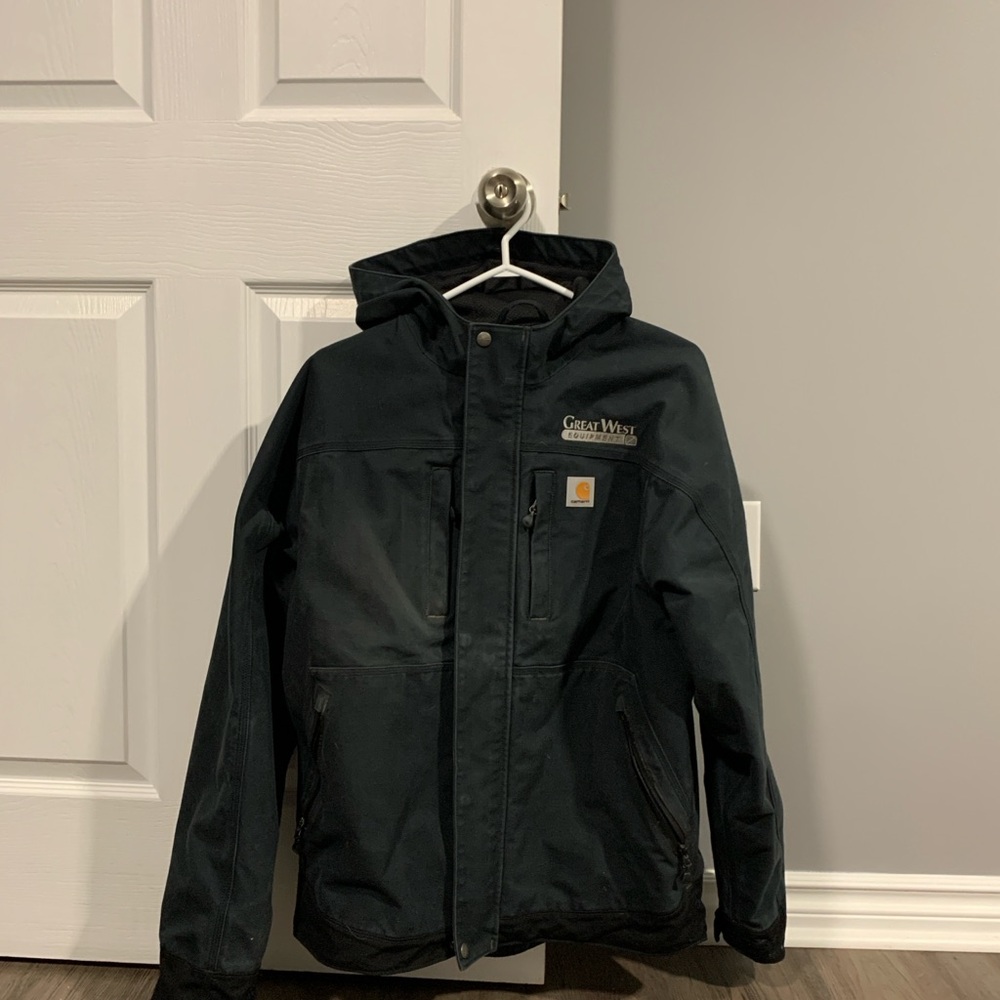 Carhartt Black Raincoat